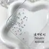 Champagne Transparente Marquise Zircón Super Brillante Joyería para Uñas Transparente Fondo Puntiagudo Forma de Gota de Agua con Alas de Mariposa Diamante para Uñas Joyería al por Mayor