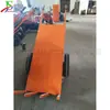 Transportador de Plataforma Pequeno Empurrado à Mão, Caminhão de Secagem de Peças Brutas para Fábrica de Fornos, Equipamento de Transporte de Plataforma para Fábrica de Tijolos