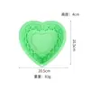 Forma de Silicone para Mousse, Chiffon e Bolo em Formato de Coração de 8 polegadas, Resistente a Altas Temperaturas, Molde de Silicone Doméstico para Bolo, Forma de Silicone para Pão em Coração