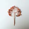 Árvore da Fortuna de Cristal Natural Mais Vendida pelo Fabricante, Tecelagem Manual com Fio de Cobre, Galhos de Árvore da Fortuna de Cristal Semi-Acabados, Atacado Feito à Mão
