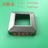 Accesorios de Hierro Forjado Cubierta para Pie de Valla Cubierta Plástica Dividida Cubierta Decorativa para Barandillas y Escaleras Cubierta para Pie de Tubo Cuadrado Cubierta a Presión