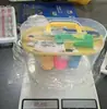 Caja de Costura, Kit de Costura Conveniente para el Hogar, Herramientas de Costura Prácticas para Dormitorios, Set de Costura de Alta Gama de Gran Capacidad