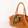 Pingente de Bolsa Porquinho de Feltro de Lã Nepalesa Chaveiro de Carro Tecido à Mão Presente para Casal Pingente de Bolsa Atacado