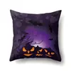 Funda de almohada de Halloween Tc613 Almohada Lumbar para Coche Funda de Cojín de Calabaza para Sofá Funda de Almohada para Oficina Hogar Sala de Estar