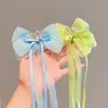 Diadema con Lazo Pasador para Niños Pasador de Princesa con Cinta Pasador Trenzado Lazo para el Cabello de Niña de Moda y Lindo Verano