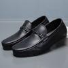 Zapatos Casuales de Cuero para Hombre, Mocasines Ultrasuaves, Nuevos de Primavera 2026, Bajo Precio, Cómodos para Ponerse y Quitar, Venta al por Mayor desde el Fabricante