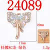 Pendientes dulces hechos a mano estilo INS pendientes accesorios de joyería diy colgante diy de aleación de diamante de lazo mágico