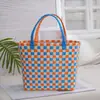 Tailandia Chiang Mai Bolsa Cesta de Verduras Bolsa Dopamina Tejida a Mano Bolsa de Compras de Gran Capacidad Bolso de Mano para Dama Viajera