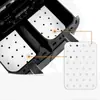 Papel absorvente de óleo para air fryer transfronteiriço, papel manteiga para assar em panela dupla, forma antiaderente, papel de óleo de silicone 14*20,5cm em estoque
