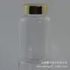 Botella Transparente de Boca Ancha 175ml Cuello Bajo PET Tableta Cápsula Alimento Saludable Caramelo Tableta 37 Dientes Botella Plástica Vacía