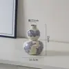 Porcelana Azul y Blanca de Jingdezhen Estilo Chino Retro para Entrada Cerámica de Gama Alta Florero Decoración para Arreglos Florales en Casa Exhibición