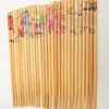 Palillos Impresos Alishan Ciruelo, Orquídea, Bambú y Crisantemo Palillos Marea Nacional Corriendo Ríos y Lagos Suministro de Puesto Palillos de Bambú para el Hogar