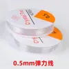 Adornos Colgantes Transparentes de Invierno Transfronterizos, Colgantes de Cristal Acrílico Simulado, Accesorios de Decoración de Joyería de Plástico para Bricolaje