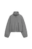 Venta caliente de AliExpress al por mayor comercio exterior transfronterizo nuevo para mujer europea y americana de manga larga cuello alto suave chaqueta bomber