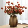 Flor artificial dente-de-leão único 5 pingue-pongue crisântemo pequeno espinho bola flor falsa fotografia de casamento adereços decoração de casa