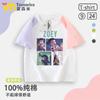 Grupo de Chicas Cazadoras de Kpop Ropa Infantil Camisetas de Manga Corta para Niños Tops Geniales Niños Niñas Niños Grandes Estilo Verano Mangas Medias