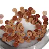 Cuentas Espaciadoras de Piel de Vaca Estilo Tíbet para Hacer Cuentas de Oración Budistas DIY, Accesorios para Pulseras de Cuentas de Oración