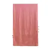 Bufanda de Seda, Bufanda de Seda de Morera de Gama Alta, Chal Grande Jacquard Rosa de Doble Capa, Moderno y Versátil