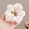 Elástico de Cabelo de Rede com Bolhas Nuvem para Mulheres, Estilo Delicado, Elástico de Cabelo de Alta Qualidade, Acessório de Cabelo de Borracha para o Verão