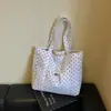 Otoño 2026 Nuevo Estilo Coreano Lunares Gran Capacidad Bolso de Commuting para Mujer Bolso de Hombro Único Bolso Tote para Clase de Estudiante Universitario