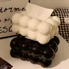 Caja de Pañuelos de Alta Gama para Sala de Estar, Portapañuelos de Lujo con Forma de Nube para Baño e Inodoro, Almacenamiento de Pañuelos para el Hogar