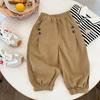 7902 Pantalones de Verano para Niños Pantalones Antimosquitos 2026 Nuevo Estilo Pantalones Casuales Finos de Verano para Niños Pequeños y Medianos Pantalones Largos para Niños Modernos