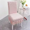 Liquidação de capas universais espessas para mesa de jantar e cadeiras, capas para bancos, conjuntos de almofadas para cadeiras e capas integradas para assento e encosto