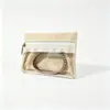 Bolsa para Joias, Veludo, Transparente, Selada, Caixa de Joias Anti-Oxidação, Brincos de Joia, Anéis, Colares, Bolsa de Armazenamento para Viagem