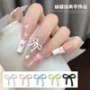 Acessórios de Nail Art Liga Mini Laço Primavera e Verão Novo Requintado Versátil Laço Tridimensional Decoração de Armadura para Unhas
