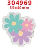Acessórios de Acrílico Desenho Animado com Glitter Acessórios para Joias DIY de Resina Patch Grampo de Cabelo Grampo de Cabelo Gt-Rb-304832
