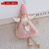 Decoración Navideña Árbol Festivo Hogar Accesorios de Fieltro de Lana Adornos DIY Colgantes Pequeños Tela Estrella Calcetines