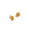 Pendientes de Acero Inoxidable Color Coral OL18k de Moda Personalidad Exagerada Amor Hebilla de Oreja de Acero de Titanio Pendientes Geométricos de Alas de Lujo Ligero