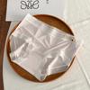 Mascarilla de Ropa Interior de Seda de Hielo Ultradelgada Estilo Hyuna 2024 Sin Costuras Cubre Cadera Tridimensional Niña de las Flores Ropa Interior Antibacteriana Sin Costuras