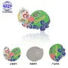 Fábrica de Emblemas de Nanjing Fazendo Insígnia Comemorativa de Metal Esmaltado Insígnia do Macaco Dourado da CCTV Fazendo Broche de Desenho Animado Exportação