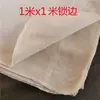 Paño de limpieza barato comercial paño de tofu paño de hilo grueso vaporera de cocina para bolsa de tofu tela de malla tela de cubierta beige