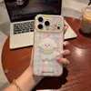Ins Tres en Uno Tres Dimensional Diseño de Perro 17 Adecuado para Funda de Teléfono iPhone 16Pm 13/14 Protección 11 Cubierta 15 Anticaídas 12