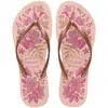Chinelos Havaianas (mulheres) Fino Orgânico 33/4 Rosa/Dourado