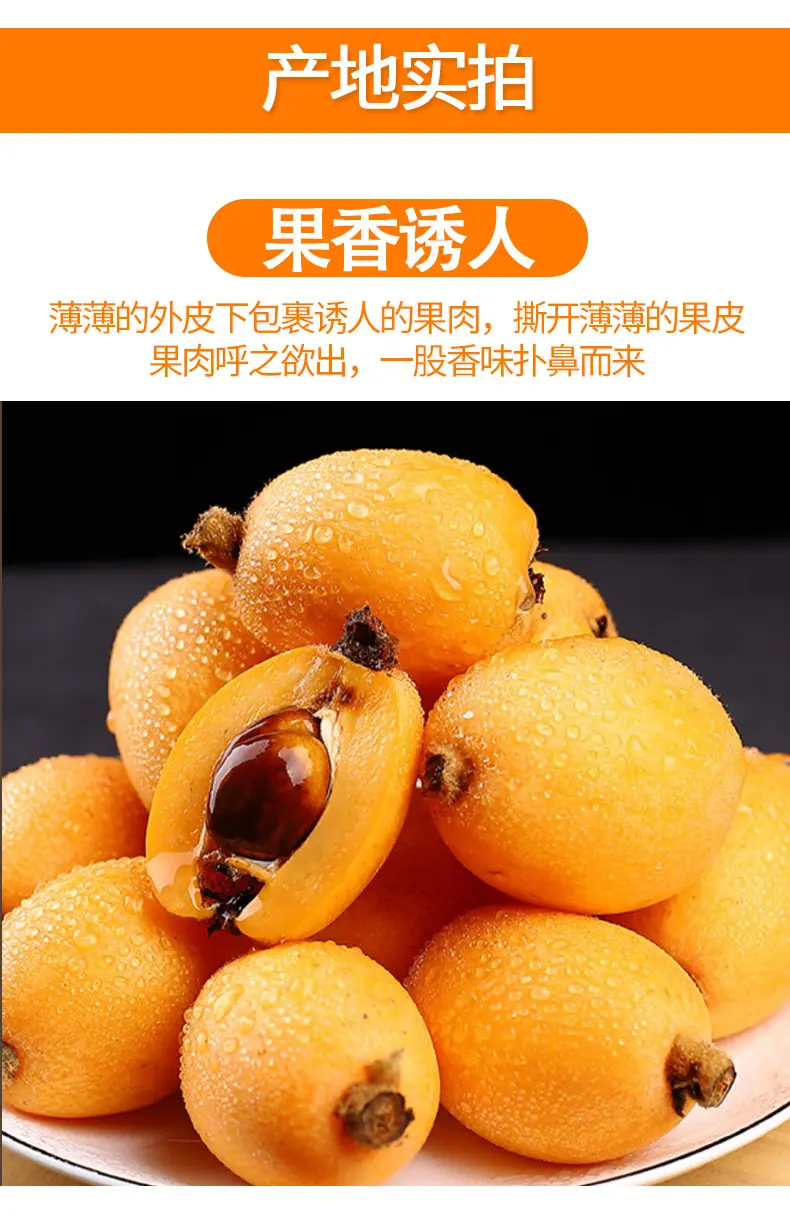云南蒙自枇杷详情图