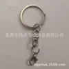 Llavero Metálico Spot del Fabricante Anillo de Llave de Acero Inoxidable Cadena de 4 Secciones diy Hecho a Mano Ojo de Oveja Mosquetón Anillo de Llave