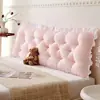 Almofada de cabeceira, travesseiro ins de princesa para quarto, encosto de cama, almofada macia para tatame, sofá de dormitório, protetor de cintura anti-colisão