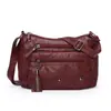 Bolsa Quadrada Feminina de Alta Qualidade com Textura Retro, Nova Moda Transfronteiriça, Grande Capacidade, Versátil para o Dia a Dia, Ombro Único ou Transversal