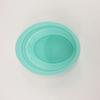 Brocha de Silicona de Doble Cabezal para Mascarilla Tazón Plegable para Mascarilla Cepillo Limpiador de Poros Aplicación de Mascarilla de Barro Herramienta de Maquillaje de Belleza Portátil