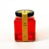 200ml-730ml quadrado Jam garrafa garrafa de molho fábrica personalizada atacado e varejo garrafa de embalagem de vidro quadrado curto