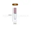 Frasco de Perfume Quadrado 10ml Boca de Rosca Sub-Frasco de Perfume 5ml Frasco de Amostra de Perfume de Vidro Frasco de Spray Cosmético
