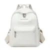 Mochila para Mujer 2026 Nueva Moda Simple Gran Capacidad Color Sólido Bolso de Moda Estilo Coreano Bolso de Mano Elegante de Alta Calidad