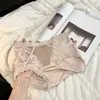 Bragas de Encaje con Estampado de Leopardo Sexy y Puras para Mujer 10A Antibacterianas de Seda de Morera en la Entrepierna de Cintura Media Triángulo de Malla de Satén para Mujer
