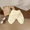 Calça de Fleece Macacão para Bebê para Outono e Inverno, Calça Grossa de Corte Amplo para Meninos e Meninas, Calça Harem Quente para Crianças Pequenas