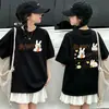 Camiseta de manga corta 100% algodón para niñas, estampado de estrellas estiloso, cuello redondo, para niños pequeños y mayores, top de manga corta