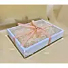 Caja de Regalo de Espino Confitado para Navidad y Año Nuevo Caja de Regalo de Chocolate con Glaseado Rojo y Dorado Fresa Caja de Empaque de Regalo Galletas de Turrón