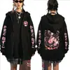 Sudadera Unisex de Anime Merchandising de Demon Slayer Sudadera con Capucha Estilo Japonés Cárdigan Casual Transfronterizo Chaqueta Modelo Nuevo Primavera y Otoño